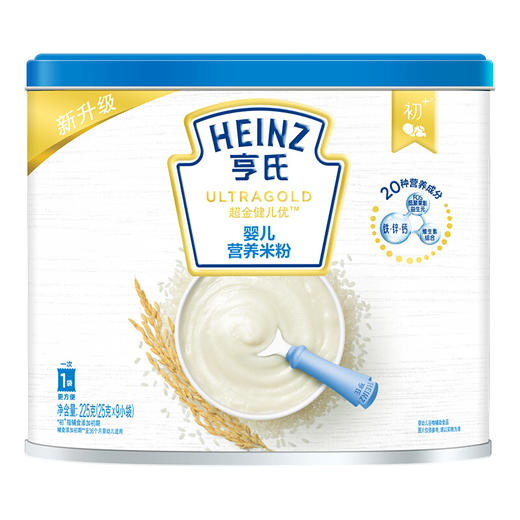亨氏超金健儿优营养米粉225g 商品图1