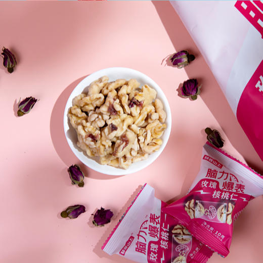 林苍山上牌核桃仁（玫瑰味）180g/袋 商品图3