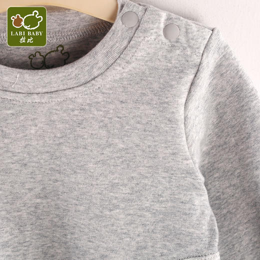 拉比-内衣类（常年）B8乐趣条纹廓形肩开衣 商品图3