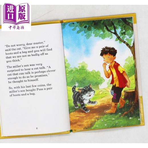 【中商原版】英文原版故事书 Puss in Boots 穿靴子的猫 精装 Ladybird Tales 系列 儿童睡前童话故事图画书 商品图2