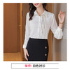 XZ-AL-651878535476秋季新款白色雪纺衬衫女设计感小众打底衬衣时尚洋气职业上衣 商品缩略图5
