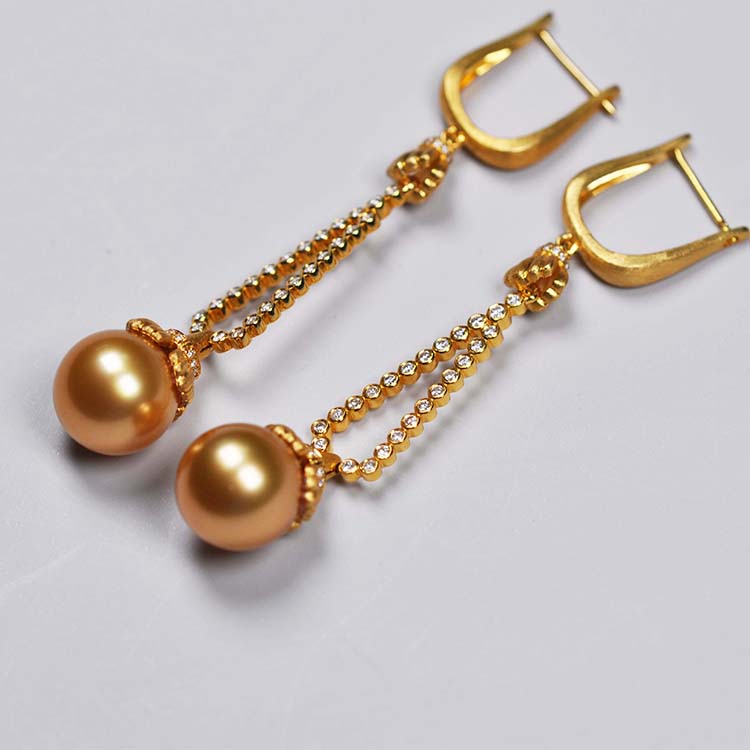 维纳斯的诞生金珍珠耳环【现货】