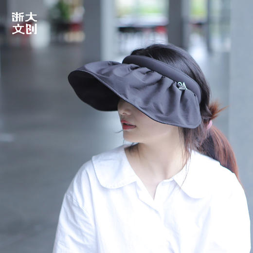 【浙大文创】浙江大学求是鹰贝壳遮阳帽 商品图3