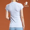 【七十二小时发货】壁虎瑜伽【2108SY065】圆领透气瑜伽短袖（无胸垫） 商品缩略图6