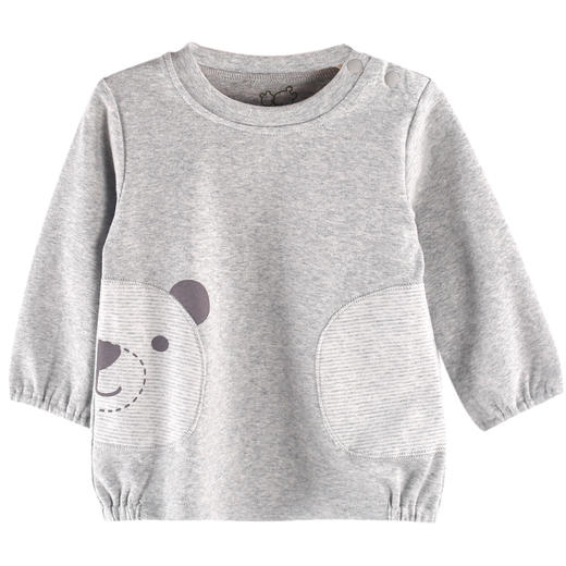 拉比-内衣类（常年）B8乐趣条纹廓形肩开衣 商品图2