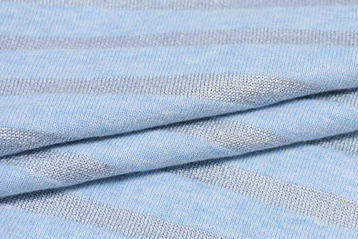 薄款 横纹棉质 胸前刺绣 大V领毛衣/针织衫 T-1071 商品图8