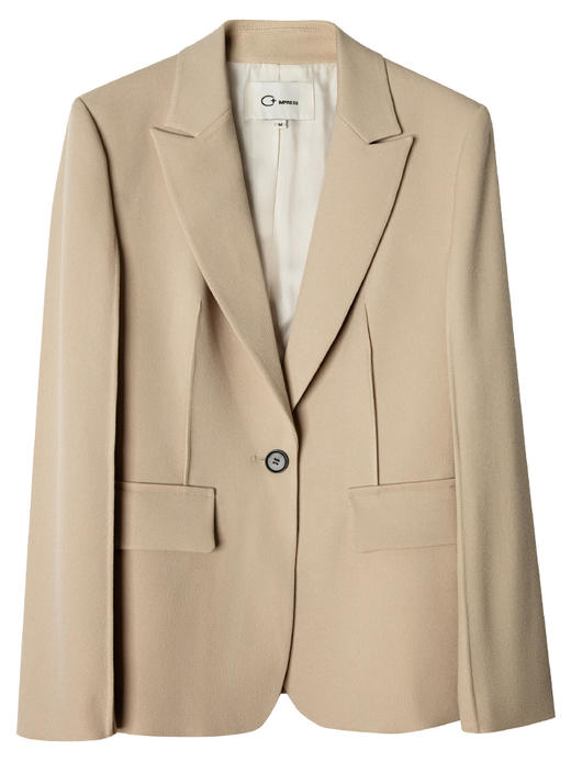 西嘉西嘉通勤西装外套女2021秋装新款西服上衣 商品图3