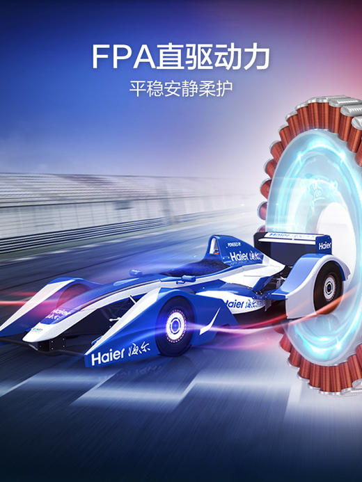 【员工内购】海尔 晶彩系列 10KG滚筒洗衣机全自动洗烘一体 直驱变频 加热洗 智能投放 晶彩大屏玉墨银外观EG100HBDC189SU1 商品图4