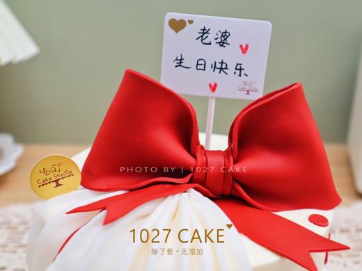 1027CAKE | 翻糖 蝴蝶结 蛋糕 复古款式 颜色可以更改 商品图1