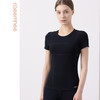 【断码捡漏】卡益裸感磨毛短袖T恤KU03921女士瑜伽服 商品缩略图6