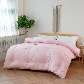 驱寒生姜被 生姜驱寒被 融入生姜精华 提高睡眠质量 亲肤面料 蓬松保暖  透气舒适