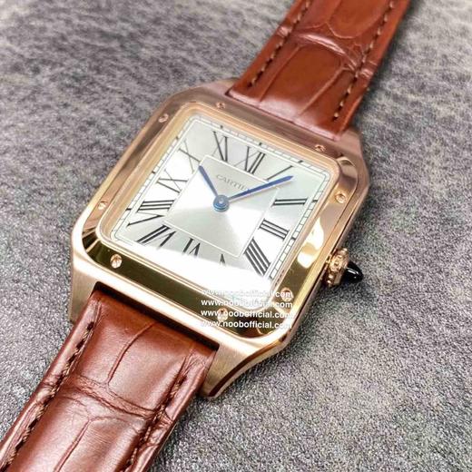 F1新款2020卡di亚 杜蒙山度士加大号薄款手表，长度46.6×宽度33.9mm，厚度8.5mm，男士腕表，意大利纯手工牛皮，机芯密底 商品图10