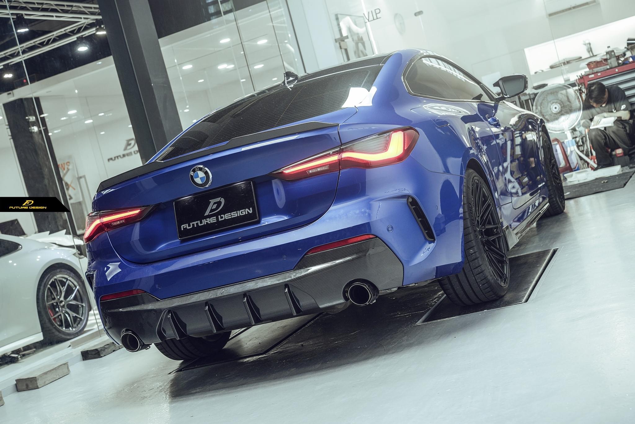 宝马bmw 4系 g22 fd 高品质 碳纤维后唇