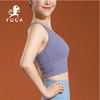 【七十二小时发货】壁虎瑜伽【2108SY075】裸防震聚拢基础背心（有胸垫） 商品缩略图4