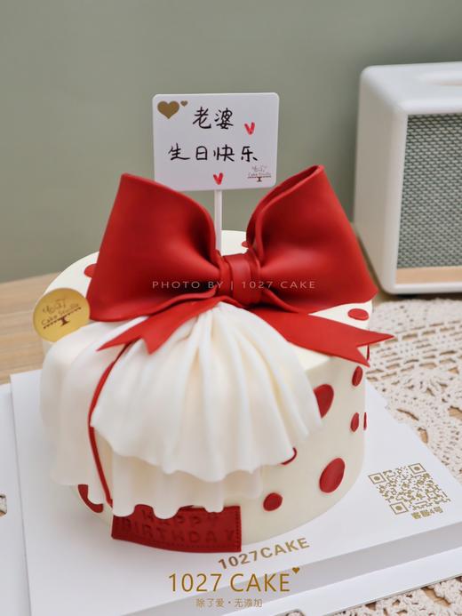 1027CAKE | 翻糖 蝴蝶结 蛋糕 复古款式 颜色可以更改 商品图4