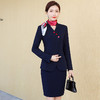 XZ-XS-356职业马甲套装秋冬装时尚气质酒店前台工装正装西装美容师工作服女 商品缩略图3