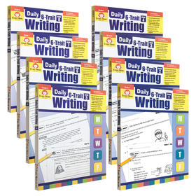 【桃娘推荐】Evan-Moor Daily 6-Trait Writing TE 每日练习系列 系统写作 完整版