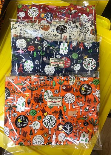 HUJI祤集Sneaky手提袋插画动物小树林 商品图1