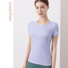 【断码捡漏】卡益裸感磨毛短袖T恤KU03921女士瑜伽服 商品缩略图5