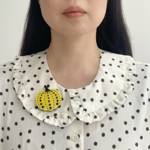 北京仓｜Jennifer Loiselle-Pumpkin-南瓜 胸针［英国设计师］ 商品图1