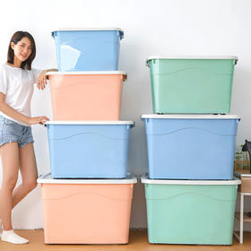 【日用百货】 塑料透明儿童玩具收纳盒收纳衣服整理箱大号储物箱