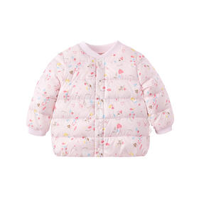 英氏-内衣类（冬）C9粉蘑菇羽胆对襟 水晶粉