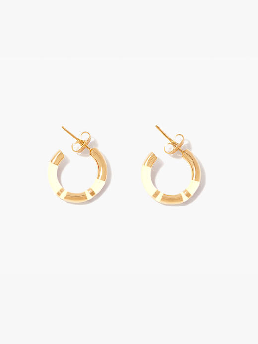 北京仓｜Aurélie Bidermann-Ivory Positano-象牙色 耳环［法国设计师］ 商品图0