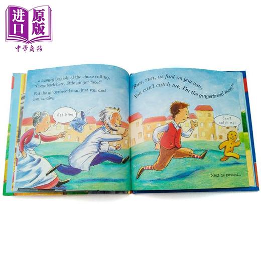 【中商原版】英文原版绘本 Gingerbread Man 姜饼人 英文原版小初文学故事书 小飘虫童话读本Ladybird First Favourite Tales 商品图3