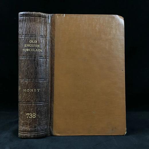 英国老瓷器收藏者手册 96页插图 皮脊加漆布面精装大32开 商品图0