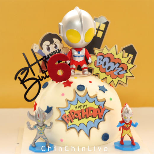 球形奥特曼蛋糕 商品图0