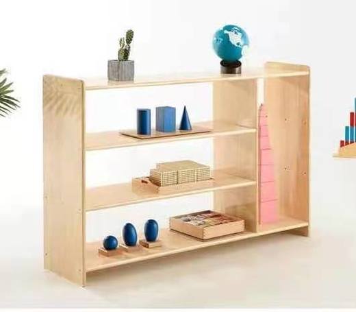 粉红塔教具柜（松木） 商品图0