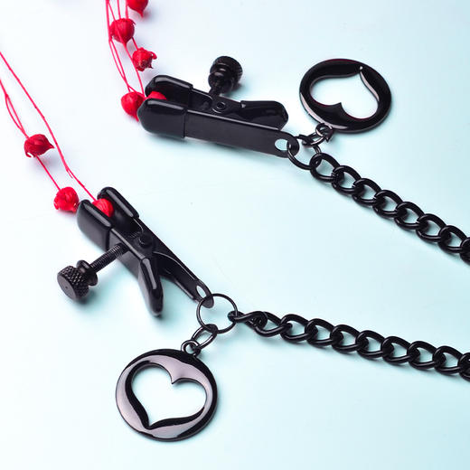 连体乳夹阴夹 负重吊坠 金属材质 商品图3