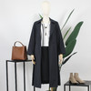 FOCALS福柯斯春秋新款收腰过膝中长款轻薄外套风衣FYJAF038B7 商品缩略图3