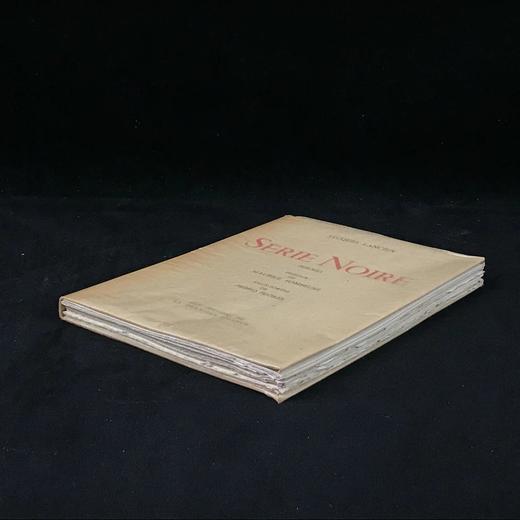 画家签赠本 雅克·兰西安诗集 佩德罗·弗洛雷斯蚀刻版画插图 散页装大32开带书匣 商品图2