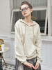 卫衣女秋季新款气质简约宽松慵懒时尚休闲连帽刺绣套头上衣 商品缩略图2