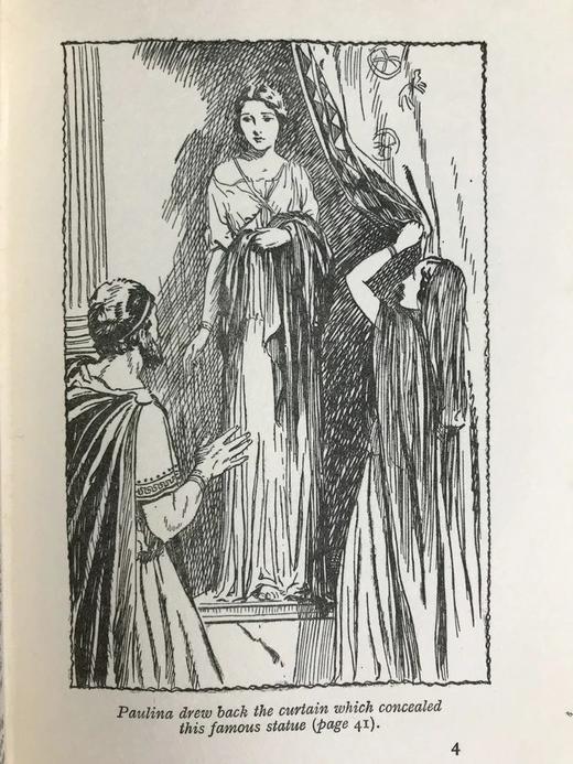 约20世纪初 兰姆姐弟《莎士比亚故事集》 17幅插图 漆布精装32开 商品图12