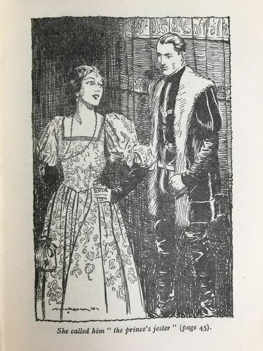 约20世纪初 兰姆姐弟《莎士比亚故事集》 17幅插图 漆布精装32开 商品图11