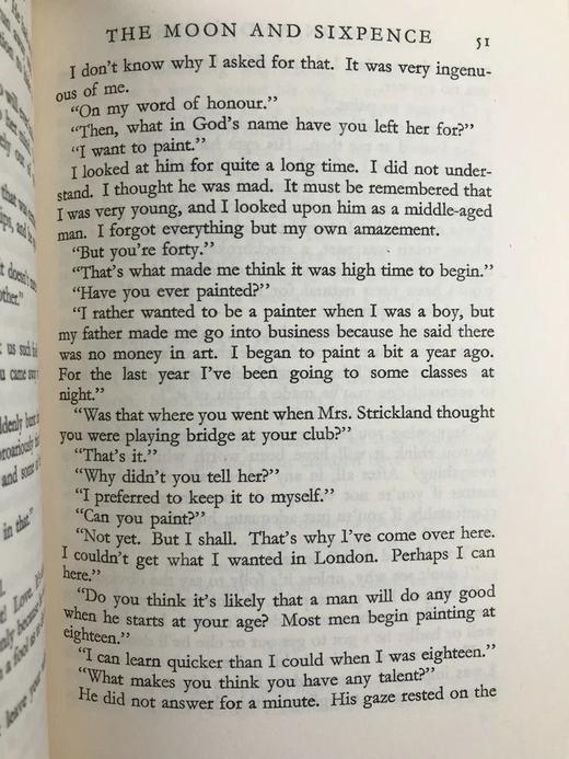 毛姆《月亮和六便士》 精装32开 商品图5