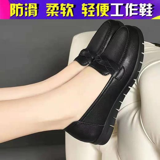 TZW-春秋新款防滑舒适平底软底中老年单鞋工作女单鞋 商品图5