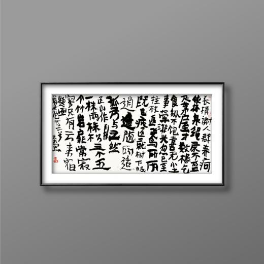 曾翔书法·八指头陀诗《还作山》《题画》 商品图5