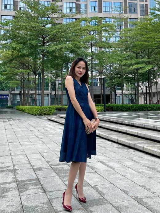 【伯妮斯茵】2S5183--黛蓝色连衣裙 商品图5