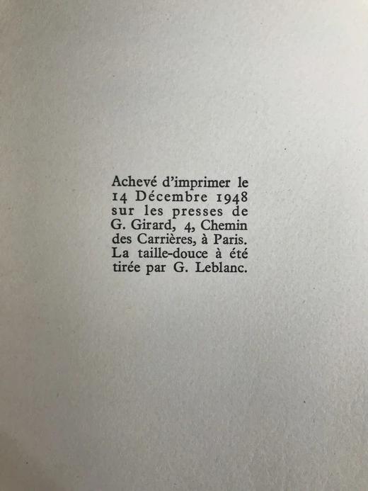 画家签赠本 雅克·兰西安诗集 佩德罗·弗洛雷斯蚀刻版画插图 散页装大32开带书匣 商品图10