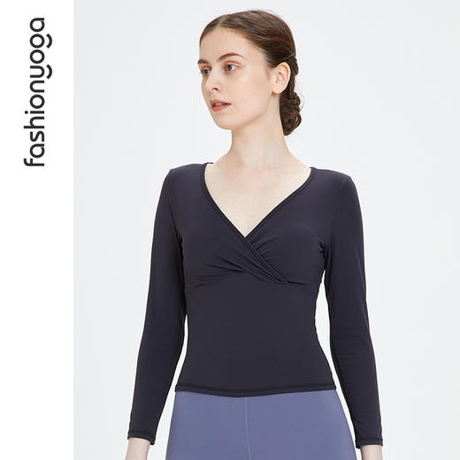 凡圣瑜伽经典优雅舒适八分袖FC10369 商品图11