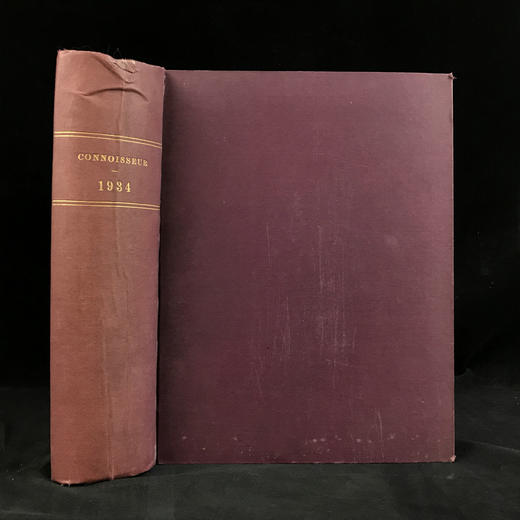 1934年 鉴赏家杂志 数百幅插图 漆布精装16开 商品图0