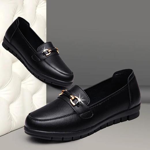 TZW-春秋新款防滑舒适平底软底中老年单鞋工作女单鞋 商品图7