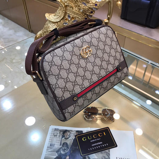 夏日特惠💰520 古驰男士单肩包6631-4 商品图2