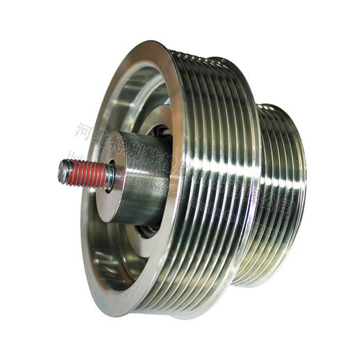 潍柴WP10H惰轮编码： 611600060032/解放悍威460马力张紧轮/国五潍柴WP10.5H（0032） 商品图1