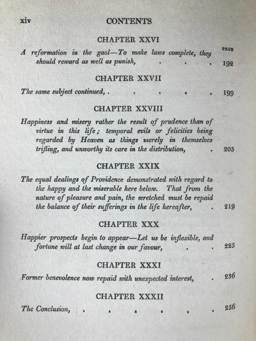 1927年 戈德史密斯《威克菲尔德牧师》 8幅彩色插图 漆布精装大32开 商品图5