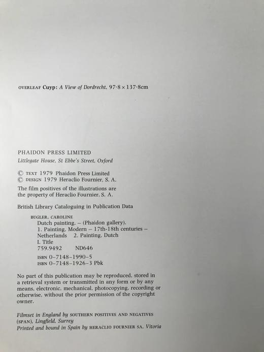 十七世纪荷兰绘画 约百幅彩色插图 精装大16开 商品图4