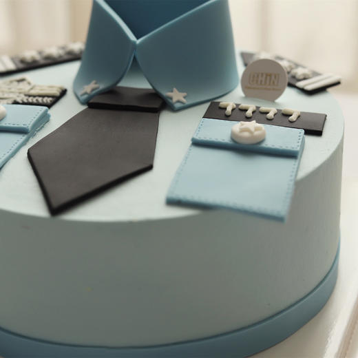 翻糖警察制服蛋糕 商品图1